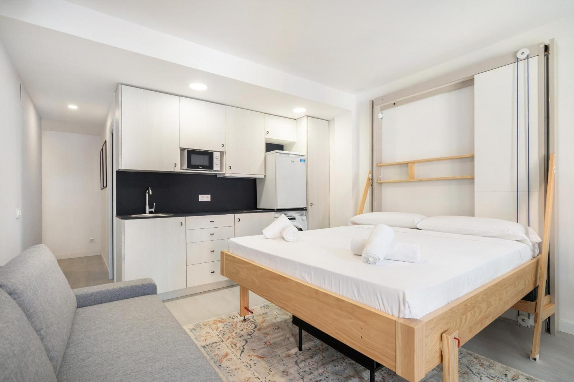 Madriver Apartamentos Reformados Con Parking Gratuito Exterior foto