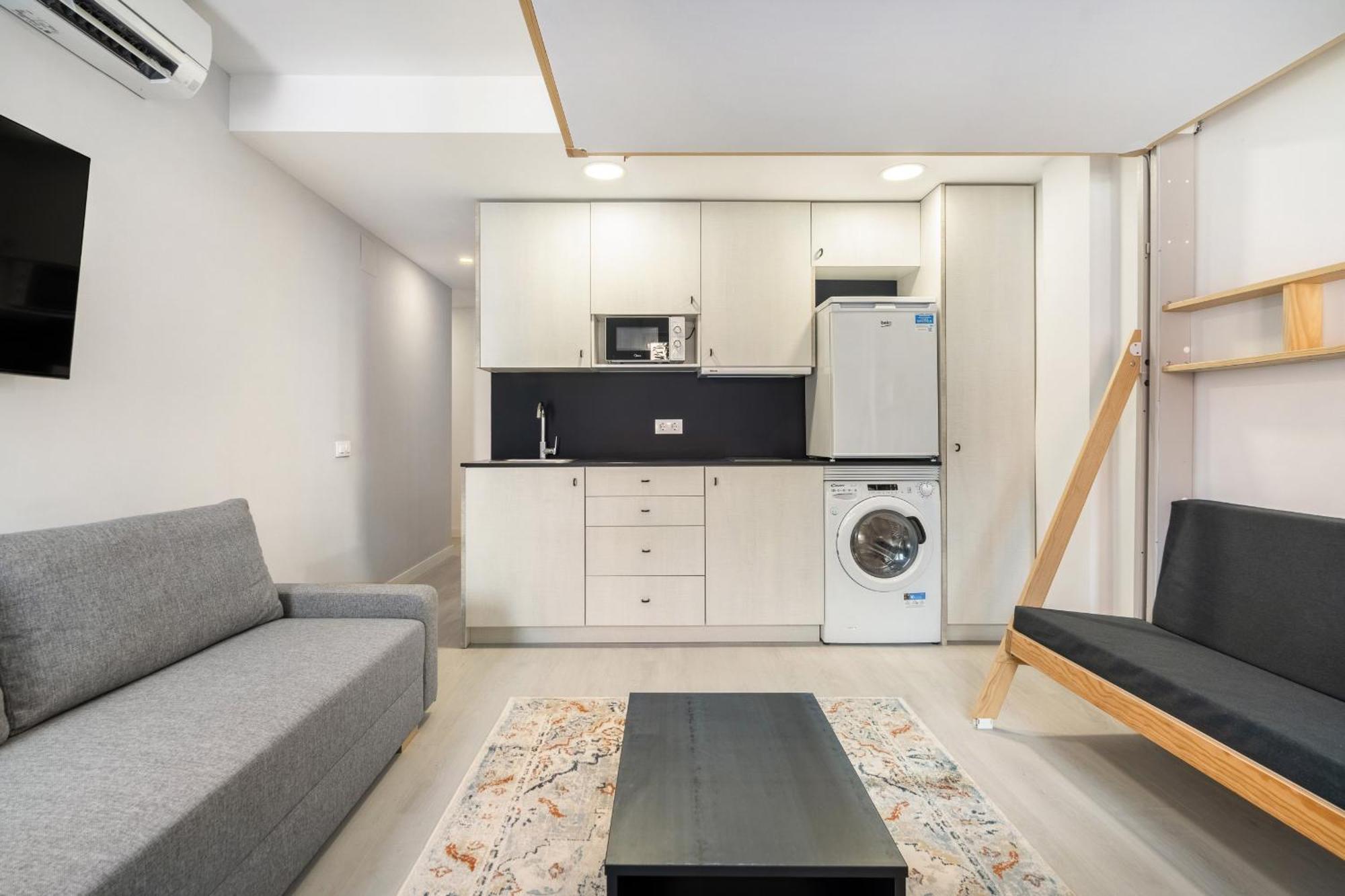 Madriver Apartamentos Reformados Con Parking Gratuito Exterior foto