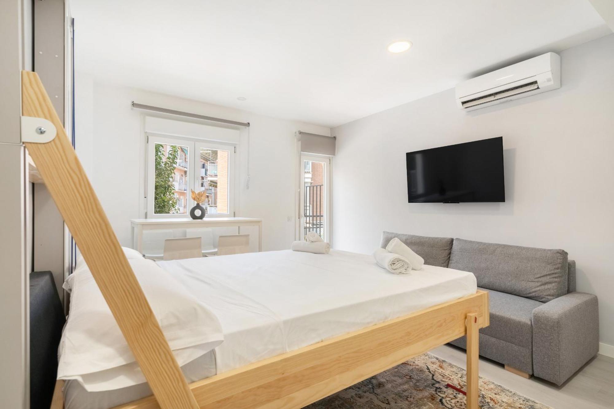 Madriver Apartamentos Reformados Con Parking Gratuito Exterior foto