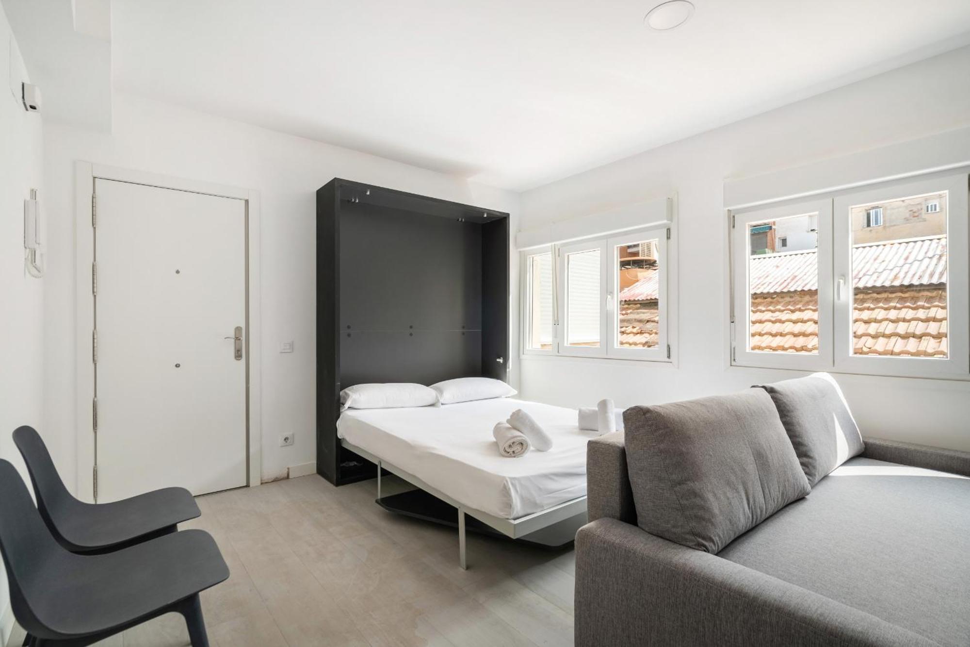 Madriver Apartamentos Reformados Con Parking Gratuito Exterior foto